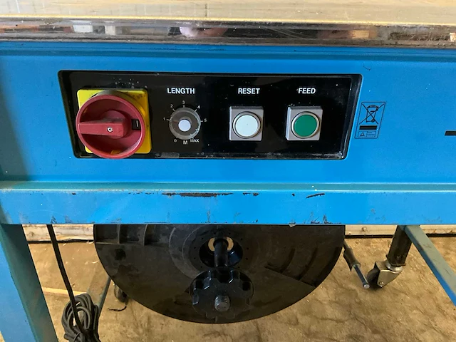Idépack tp 202ce omsnoeringsmachine halfautomaat - afbeelding 2 van  4
