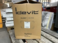 Idevit k3104-2616-001-1-0000 wc toilet - afbeelding 1 van  3