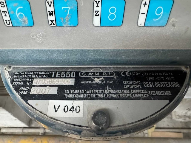 Idex te550 vloeistoffen controller - afbeelding 5 van  5