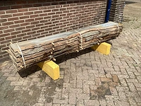 Iep - 2018 gezaagd 380 x 390 x 2580 mm - schaaldeel (6x) - afbeelding 3 van  6