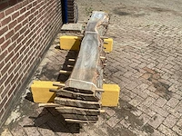 Iep - 2018 gezaagd 380 x 390 x 2580 mm - schaaldeel (6x) - afbeelding 4 van  6