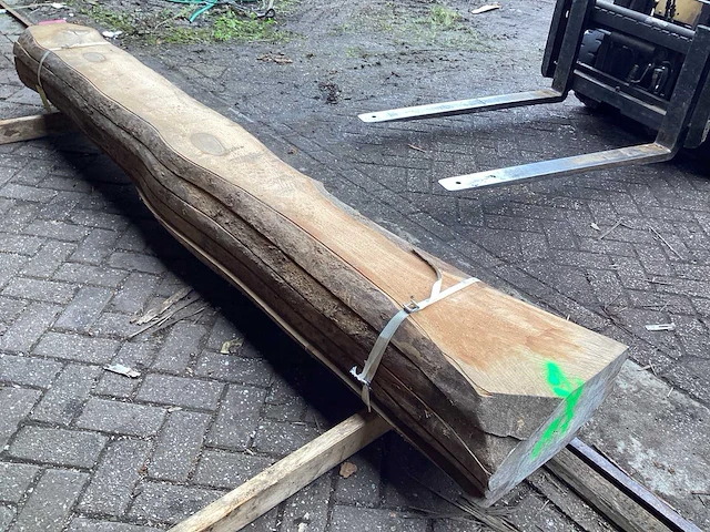 Iep - kd ovengedroogd 2480x360x300 mm - schaaldeel (5x) - afbeelding 5 van  8