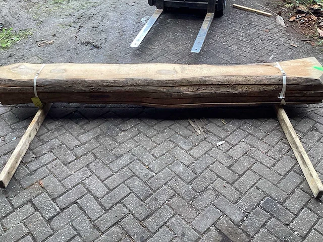 Iep - kd ovengedroogd 2480x360x300 mm - schaaldeel (5x) - afbeelding 6 van  8