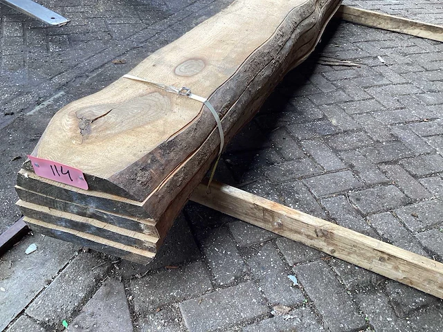 Iep - kd ovengedroogd 2480x360x300 mm - schaaldeel (5x) - afbeelding 7 van  8