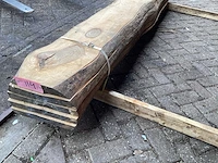 Iep - kd ovengedroogd 2480x360x300 mm - schaaldeel (5x) - afbeelding 7 van  8