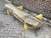 Iepen - 2018 gezaagd 120 x 500 x 2470 - schaaldeel (3x) - afbeelding 1 van  6