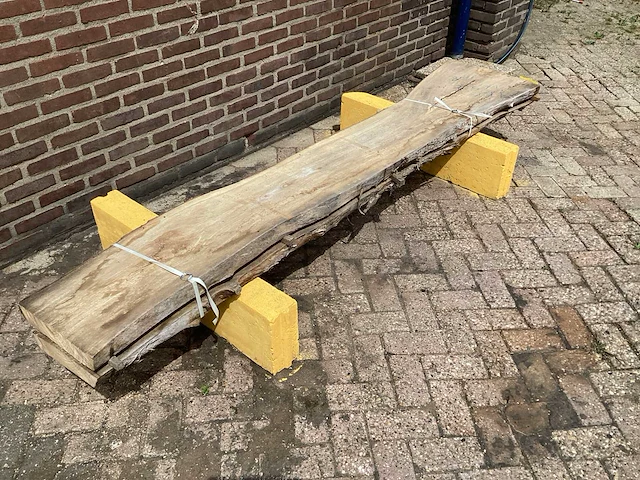 Iepen - 2018 gezaagd 120 x 540 x 2580 mm - schaaldeel (2x) - afbeelding 3 van  6