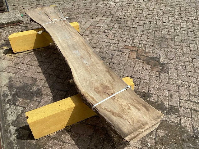 Iepen - 2018 gezaagd 120 x 540 x 2580 mm - schaaldeel (2x) - afbeelding 5 van  6