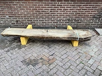 Iepen - 2018 gezaagd 140 x 500 x 2470 mm - schaaldeel (3x) - afbeelding 2 van  6