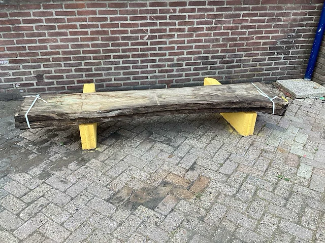 Iepen - 2018 gezaagd 150 x 540 x 2380 mm - schaaldeel (3x) - afbeelding 2 van  6