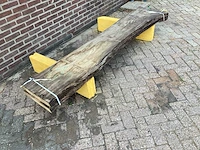 Iepen - 2018 gezaagd 150 x 540 x 2380 mm - schaaldeel (3x) - afbeelding 3 van  6