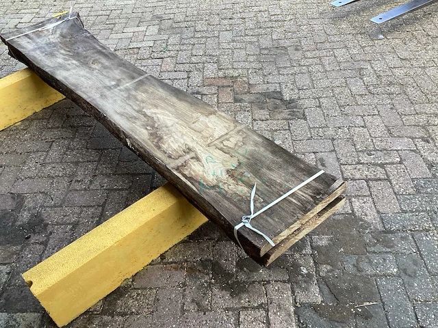 Iepen - 2018 gezaagd 150 x 540 x 2380 mm - schaaldeel (3x) - afbeelding 5 van  6