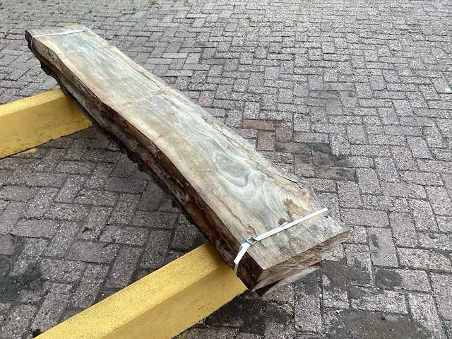 Iepen - 2018 gezaagd 160 x 360 x 2300 mm - schaaldeel (3x) - afbeelding 5 van  6