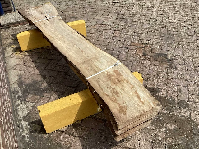 Iepen - 2018 gezaagd 160 x 540 x 2560 mm - schaaldeel (3x) - afbeelding 5 van  6