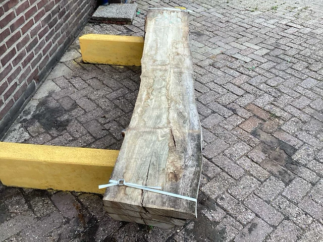 Iepen - 2018 gezaagd 160 x 540 x 2560 mm - schaaldeel (3x) - afbeelding 4 van  6