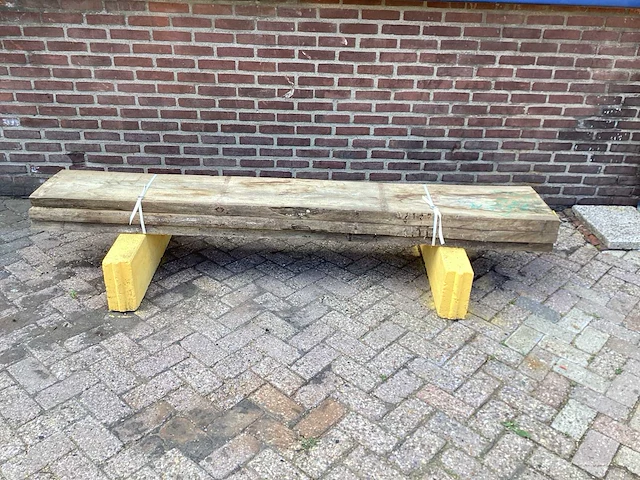 Iepen - 2018 gezaagd 170 x 440 x 2400 mm - schaaldeel (3x) - afbeelding 2 van  6