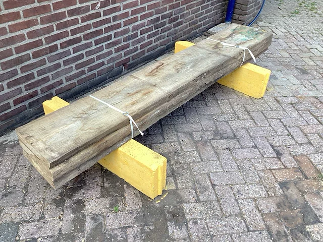 Iepen - 2018 gezaagd 170 x 440 x 2400 mm - schaaldeel (3x) - afbeelding 3 van  6