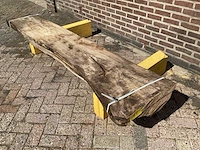 Iepen - 2018 gezaagd 170 x 520 x 2400 mm - schaaldeel (3x) - afbeelding 1 van  6