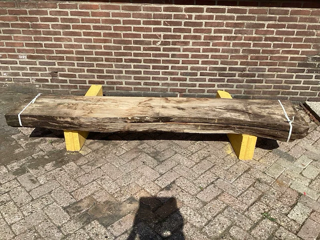 Iepen - 2018 gezaagd 170 x 520 x 2400 mm - schaaldeel (3x) - afbeelding 2 van  6