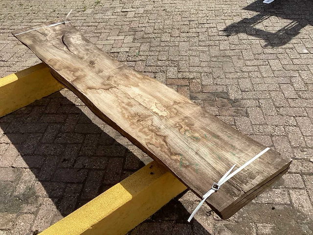 Iepen - 2018 gezaagd 170 x 520 x 2400 mm - schaaldeel (3x) - afbeelding 5 van  6