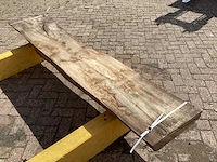 Iepen - 2018 gezaagd 170 x 520 x 2400 mm - schaaldeel (3x) - afbeelding 5 van  6