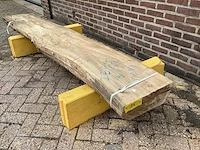 Iepen - 2018 gezaagd 200 x 440 x 2440 mm - schaaldeel (3x) - afbeelding 1 van  6