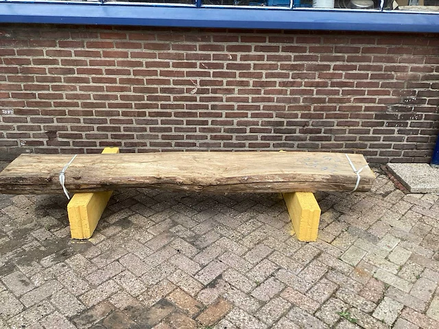 Iepen - 2018 gezaagd 200 x 440 x 2440 mm - schaaldeel (3x) - afbeelding 2 van  6