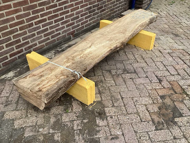 Iepen - 2018 gezaagd 200 x 440 x 2440 mm - schaaldeel (3x) - afbeelding 3 van  6