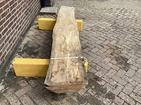 Iepen - 2018 gezaagd 200 x 440 x 2440 mm - schaaldeel (3x) - afbeelding 4 van  6