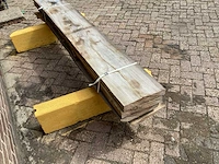 Iepen - 2018 gezaagd 250 x 350 x 2330 mm - schaaldeel (3x) - afbeelding 5 van  6