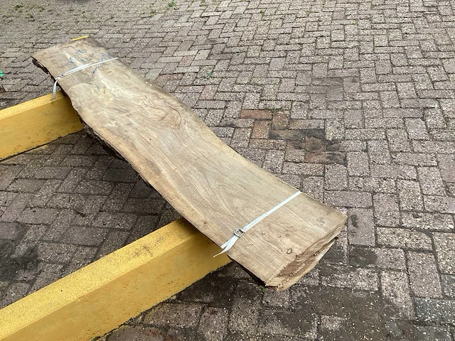 Iepen - 2019 gezaagd 110 x 440 x 2450 mm - schaaldeel (2x) - afbeelding 5 van  6