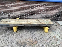 Iepen - 2020 gezaagd 160 x 570 x 2400 mm - schaaldeel (2x) - afbeelding 2 van  6