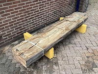 Iepen - 2020 gezaagd 160 x 570 x 2400 mm - schaaldeel (2x) - afbeelding 3 van  6