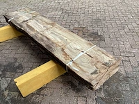 Iepen - 2020 gezaagd 160 x 570 x 2400 mm - schaaldeel (2x) - afbeelding 5 van  6