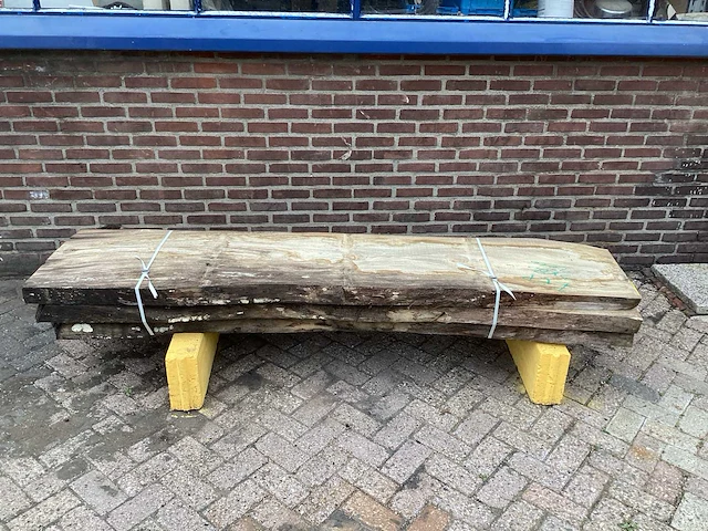 Iepen - 2020 gezaagd 270 x 580 x 2380 mm - schaaldeel (3x) - afbeelding 2 van  6