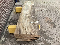 Iepen - 2020 gezaagd 270 x 580 x 2380 mm - schaaldeel (3x) - afbeelding 4 van  6