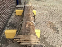 Iepen - 2022 gezaagd 300 x 460 x 2420 mm - schaaldeel (5x) - afbeelding 4 van  6