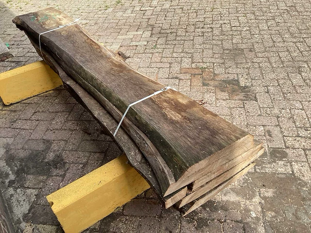 Iepen - 2022 gezaagd 300 x 460 x 2420 mm - schaaldeel (5x) - afbeelding 5 van  6