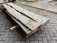 Iepen kd ovengedroogd 3100x430x150 mm schaaldeel (9x) - afbeelding 1 van  7