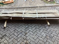 Iepen kd ovengedroogd 3100x430x150 mm schaaldeel (9x) - afbeelding 2 van  7