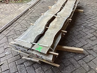 Iepen kd ovengedroogd 3100x430x150 mm schaaldeel (9x) - afbeelding 3 van  7