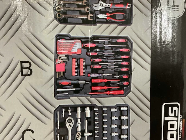 If tools gereedschaptrolley 599 delig - afbeelding 12 van  12