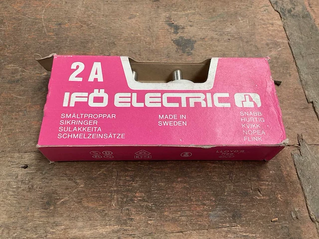 Ifö electric 2a smeltzekeringen (210x) - afbeelding 4 van  6