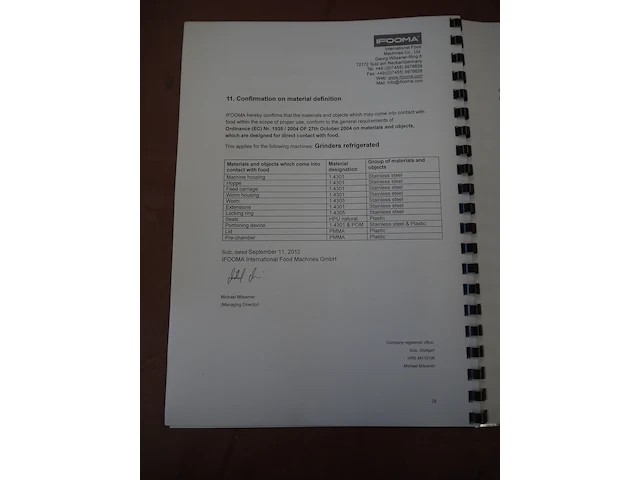 Ifooma / freund maschinenfabrik gmbh - afbeelding 3 van  11