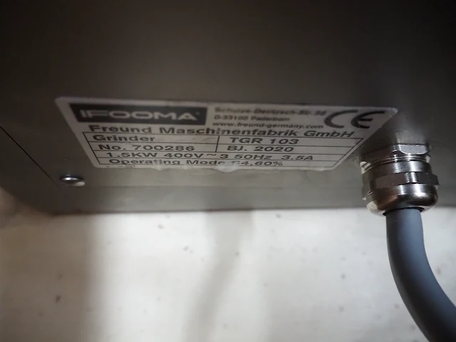 Ifooma / freund maschinenfabrik gmbh - afbeelding 10 van  11