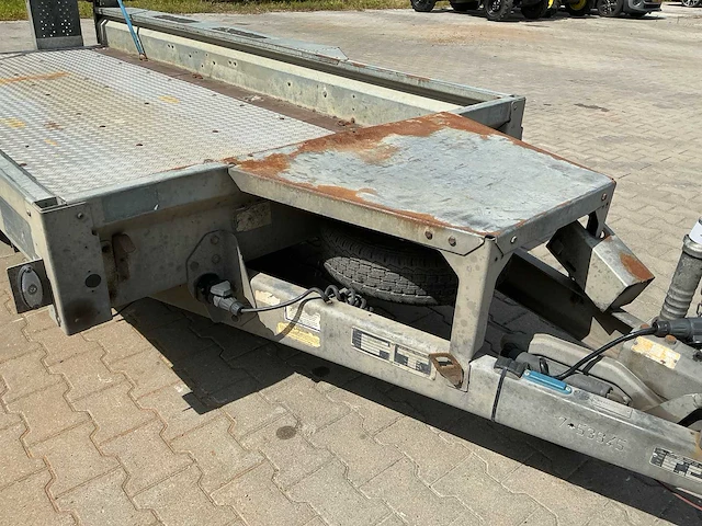 Ifor williams gx125hd machinetransporter / tandemas aanhangwagen - afbeelding 3 van  17