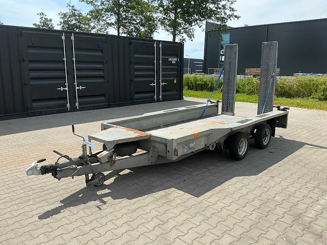 Ifor williams gx125hd machinetransporter / tandemas aanhangwagen - afbeelding 1 van  17