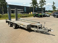Ifor williams gx125hd machinetransporter / tandemas aanhangwagen - afbeelding 10 van  17