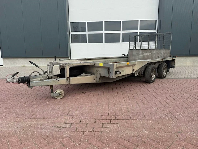 Ifor williams trailers - 2018 - gx126 - machine transporter - aanhangwagen - afbeelding 1 van  8