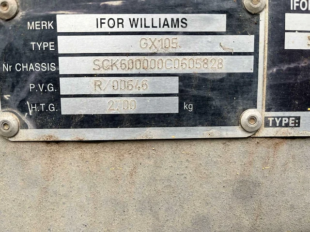 Ifor williams trailers gx105 aanhangwagen - afbeelding 5 van  13